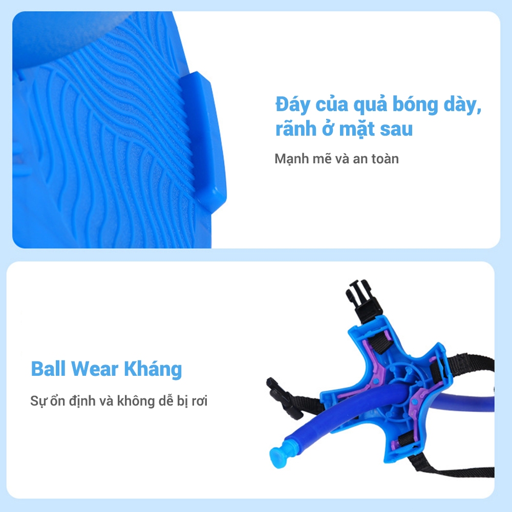 OneTwoFit Đồ Chơi Bóng Nhảy Cảm Biến Cân Bằng Cho Bé - Bóng nhảy dây tăng cường ET018501