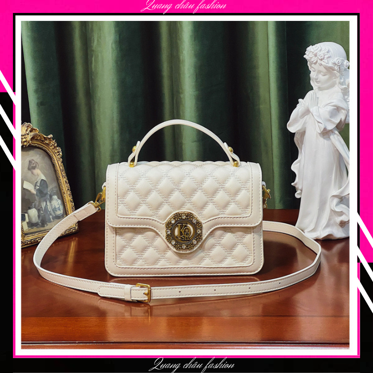 💞Túi Xách,Túi Đeo Chéo Nữ 💞Hàng Cao Cấp Da PU Thêu Nổi Hoạ Tiết Trám Sắc Nét Đã Siêu Mềm,Hàng Quảng Châu Loại 1 QC004