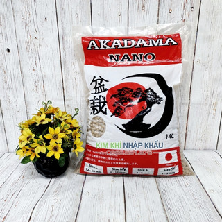 Đất nung akadama, bán đất trồng bonsai Nhật Bản bao 14L - VTN9