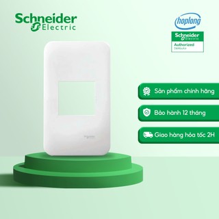 Mặt cho MCB 2 cực dòng S-Flexi Schneider FG1052MCB_WE_G19 - Màu Trắng - 2 Gang