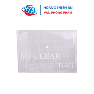Bìa Nút F4 My Clear (12 cái/xấp) Dày-VC