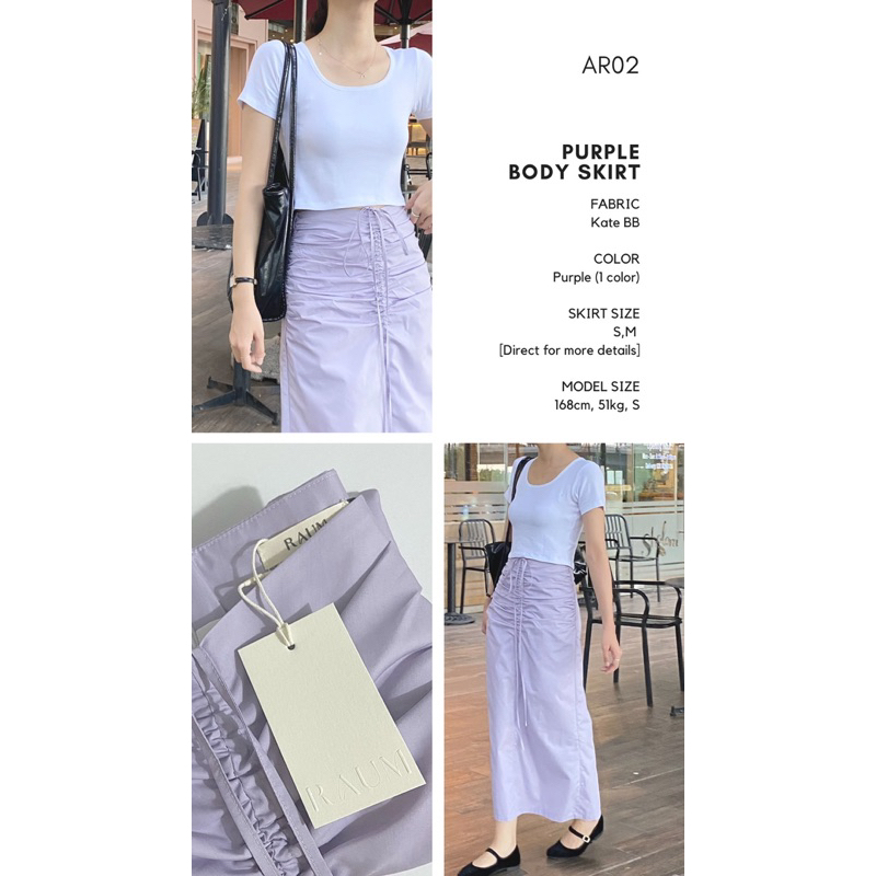 Chân Váy Dài Nhún Eo