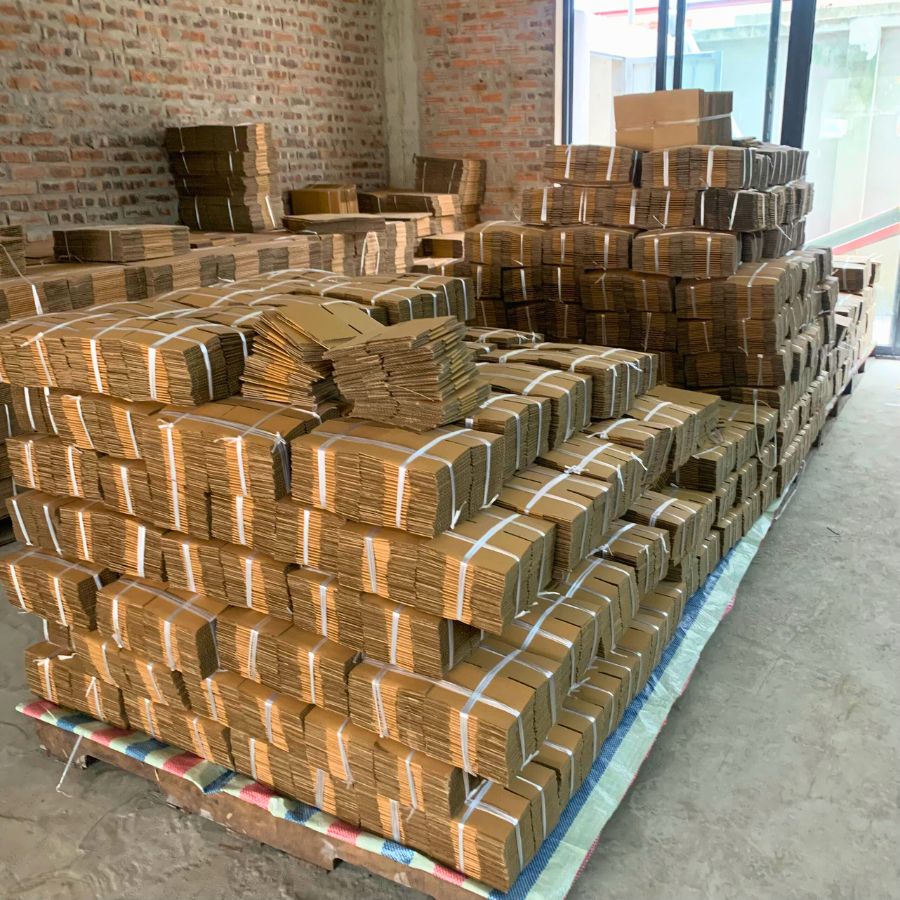 Hộp carton đóng hàng lớn thùng giấy gói hàng giá rẻ
