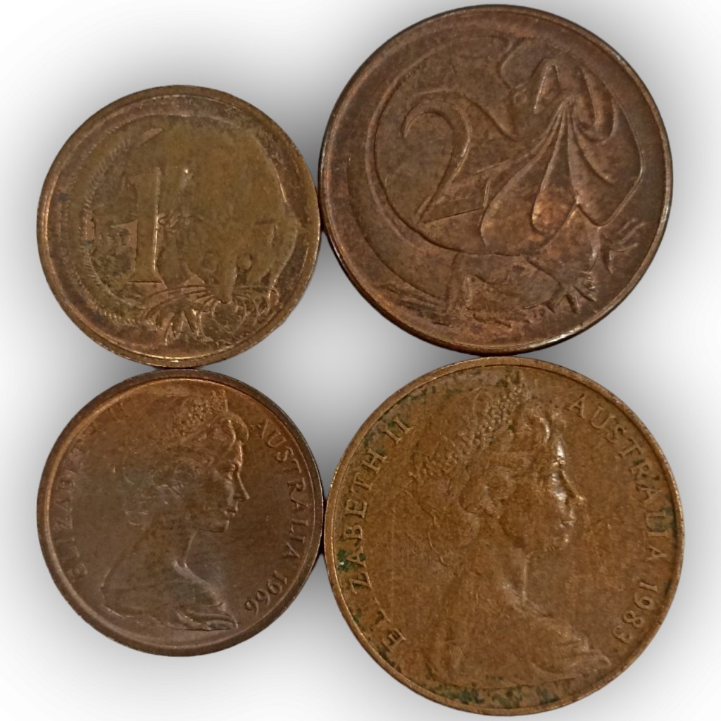 Sưu tầm X u Thế Giới Aus tra lia 1966-1991