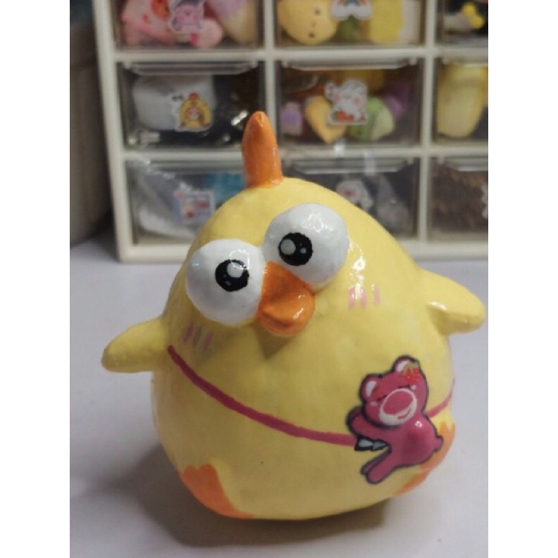 Squishy gà tik tok handmade 🐥🍓