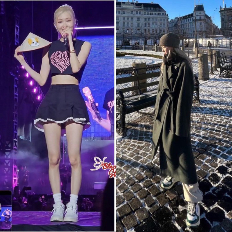 Giày sneaker Autry cổ thấp giống Rosé,Jennie,Lisa Blackpink