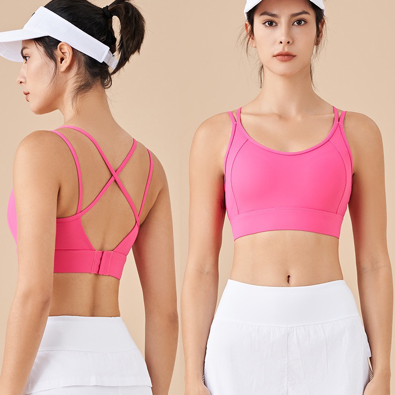 Áo Bra Thể Thao Tập Gym Yoga Mút Đúc Cao Cấp Chất Vải Lulu Thun Lạnh Mềm Mát Co Giãn Thoải Mái A4