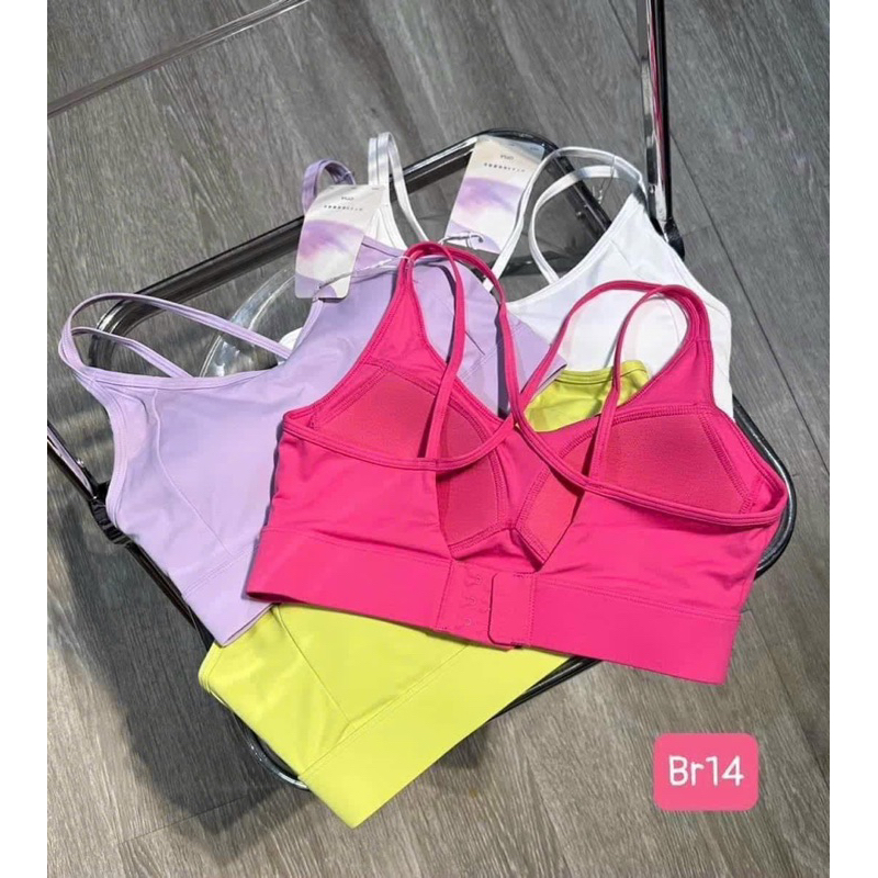Áo Bra Thể Thao Tập Gym Yoga Mút Đúc Cao Cấp Chất Vải Lulu Thun Lạnh Mềm Mát Co Giãn Thoải Mái A4