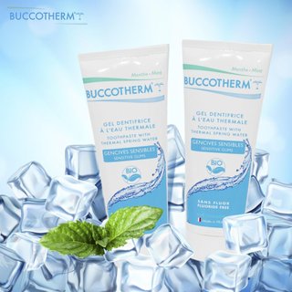 Kem đánh răng hữu cơ 2 trong 1 dành cho răng nhay cảm - Buccotherm - 75ml