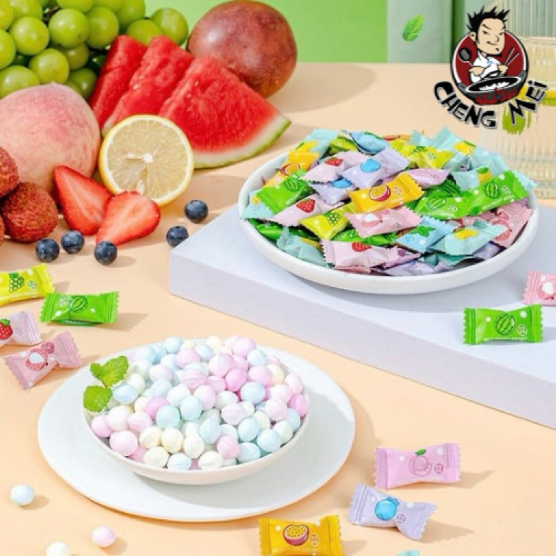 KẸO NGẬM KHÔNG ĐƯỜNG VỊ TRÁI CÂY - Gói 15g