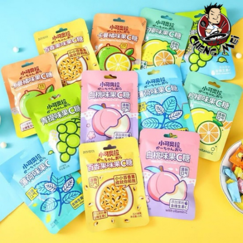 KẸO NGẬM KHÔNG ĐƯỜNG VỊ TRÁI CÂY - Gói 15g