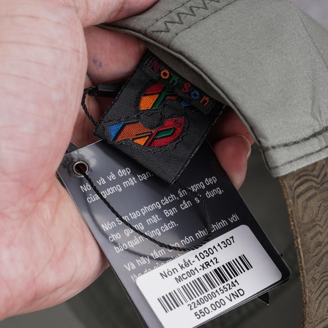 Mũ Nón Sơn chính hãng dành cho nam và nữ chất liệu cotton cao cấp MC001A - Hùng Nón Hiệu