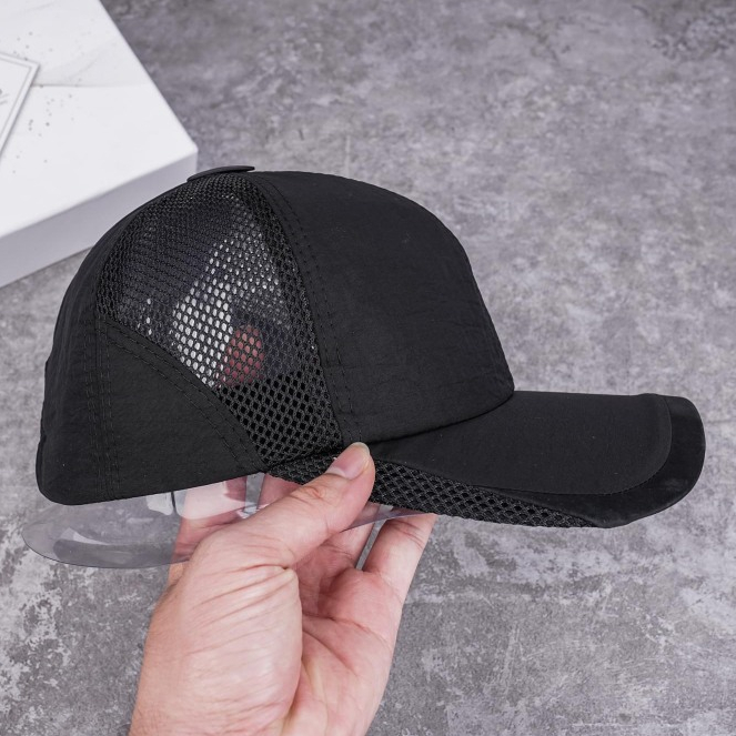 Mũ Nón Sơn chính hãng vải dù phối da cao cấp MC013 - Hùng Nón Hiệu