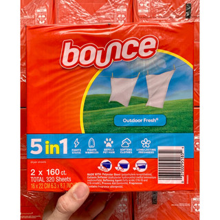 Giấy thơm quần áo bounce 160 tờ - 320 tờ