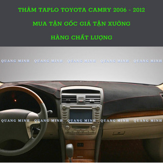 Thảm taplo xe toyota camry 2006 - 2024 chất liệu cao cấp