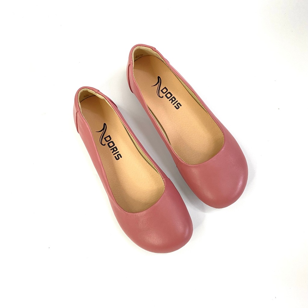 Giày Búp Bê Đế Bệt Da Thật  DN017- Form TO ĐẶT LÙI 1 SIZE - CÓ BẢO HÀNH