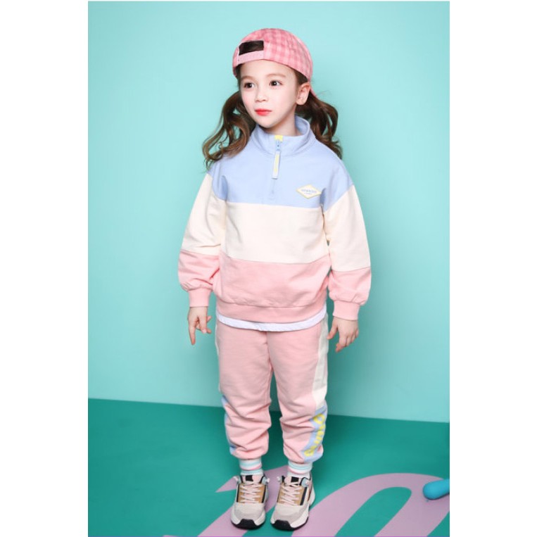 Quần nỉ da cá phối màu chữ Rolling bé trai bé gái Jelis. HA4065