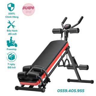 Máy tập bụng tại nhà gấp gọn kết hợp tập cơ bụng, ghế gập bụng giúp tăng cơ đốt mỡ hiệu quả