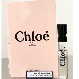 Vial nước hoa mẫu thử chloe chính hãng đủ bill sephora 1.2ml