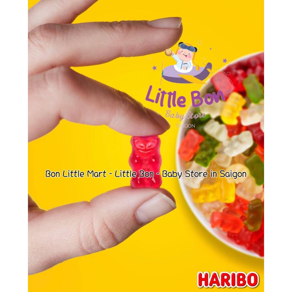 Kẹo dẻo Haribo Goldbears Mỹ_Date 08.24