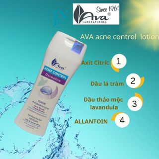 Sữa dưỡng ẩm AVA ACNE CONTROL LOTION 200ML