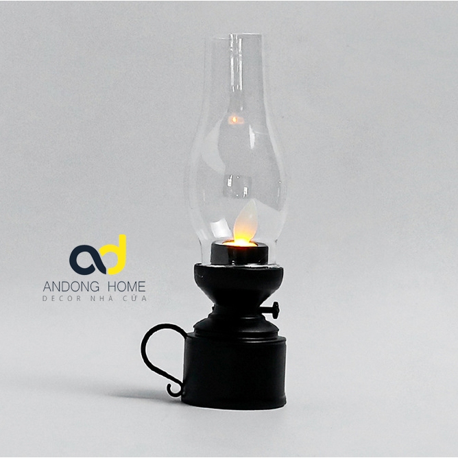 Đèn Lồng Led Mini chạy Pin 5cm x 10cm Và Đèn Dầu Led Decor Nhà cửa
