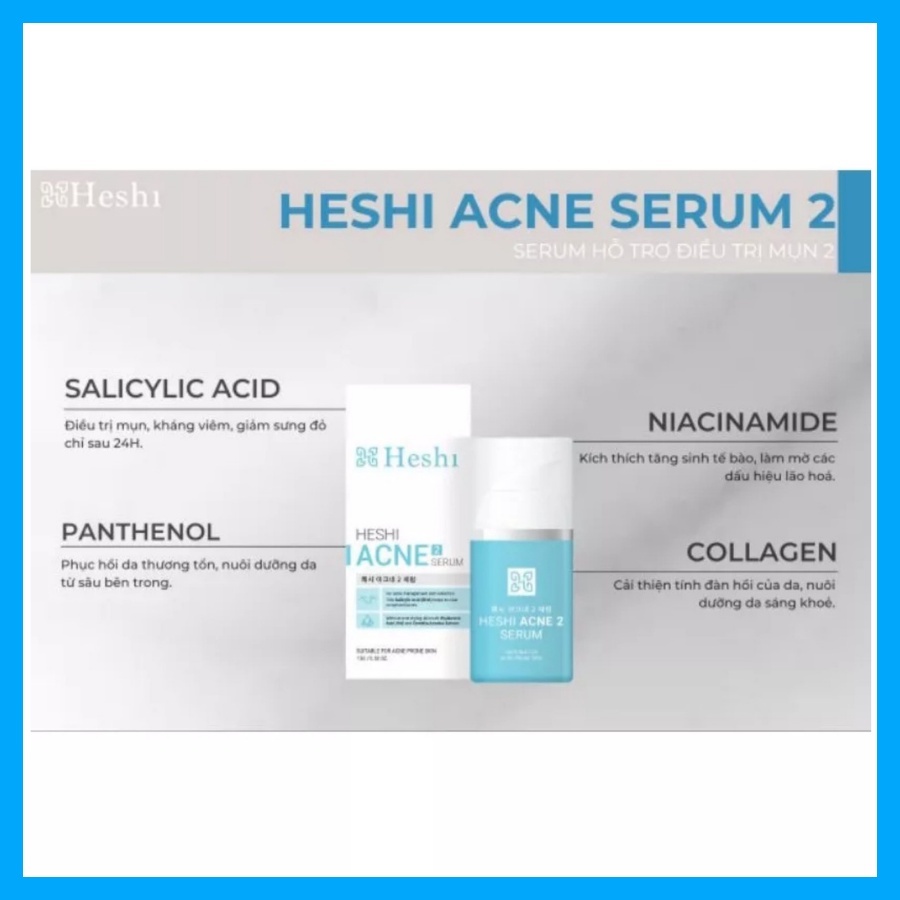 SERUM MỤN DÒNG 2 HESHI ACNE 2