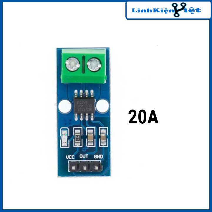 Module Đo Dòng ACS712 điện áp 5VDC nhiệt độ hoạt động - 40 đến 80 độ C