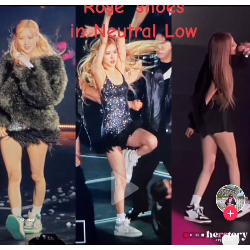 Giày sneaker Autry cổ thấp giống Rosé,Jennie,Lisa Blackpink