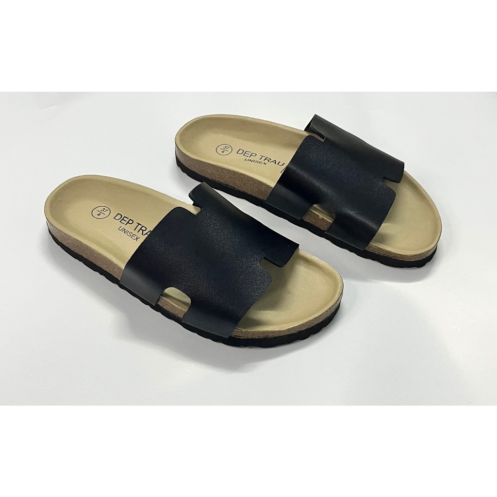 DÉP CHỮ H DT0008 ĐẾ TRẤU NAM NỮ UNISEX - THÂN THIỆN MÔI TRƯỜNG