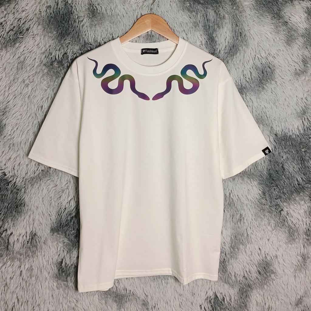 Áo Thun Phản Quang 7 Màu Vòng Cổ, áo phông nam nữ form rộng tay lỡ