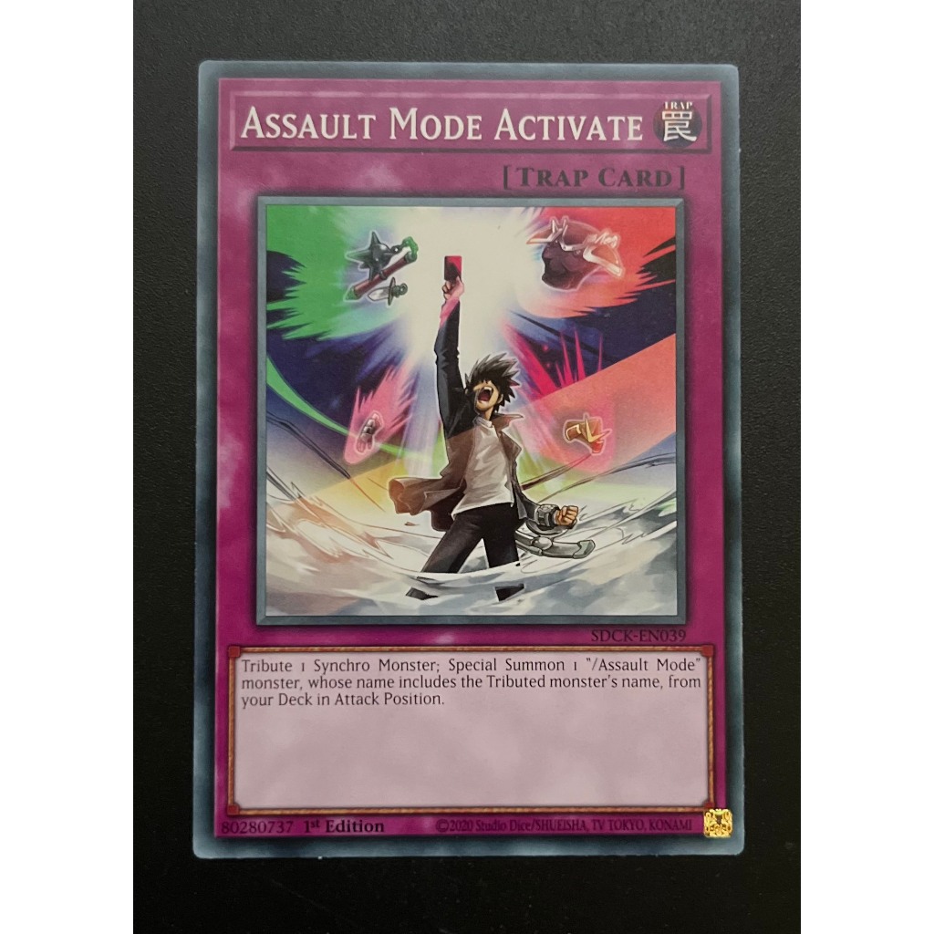 [Thẻ bài Yugioh] - [TCG-UK] - SDCK-EN039 - Assault Mode Activate - Common