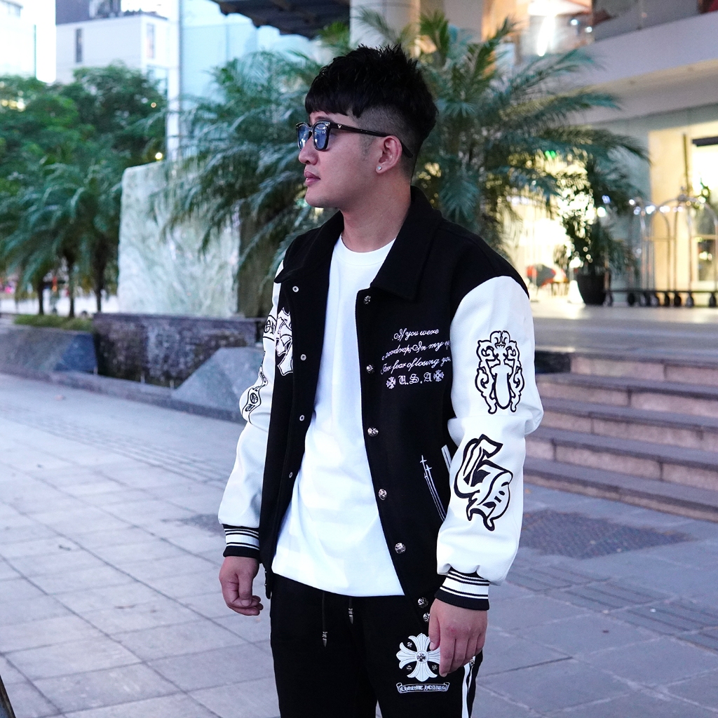 Áo Varsity Chrome Hearts hàng cao cấp ss2024