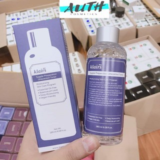 Nước hoa hồng Klairs 180ML- dưỡng ẩm và làm mềm da
