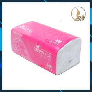 [Giá sỉ] Combo 10 Gói Khăn Giấy Lụa Rút Cao Cấp Bless You Alavie 2 Lớp, 250 tờ (Bibistore Bình Chánh)