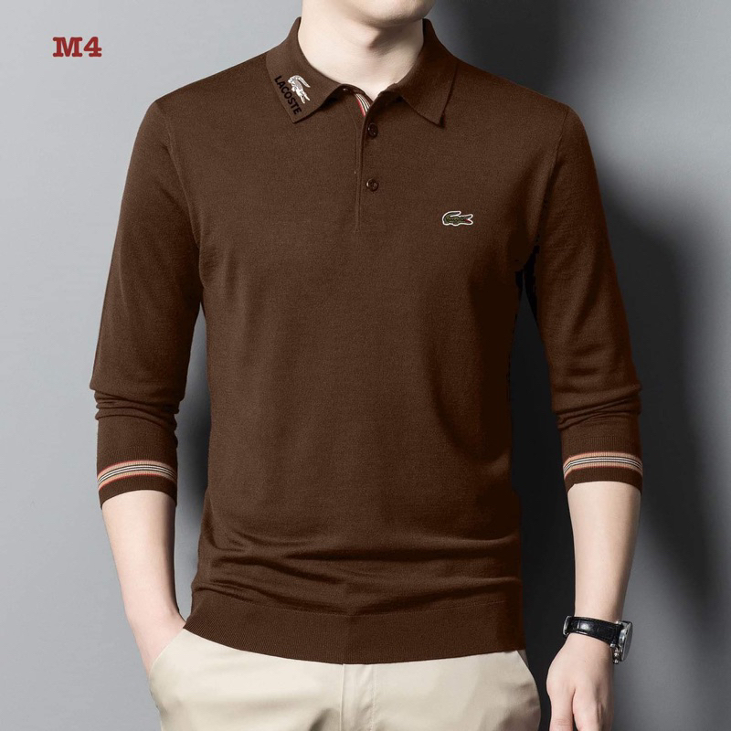 Polo lacoste dài tay chuẩn athentic 2023 !