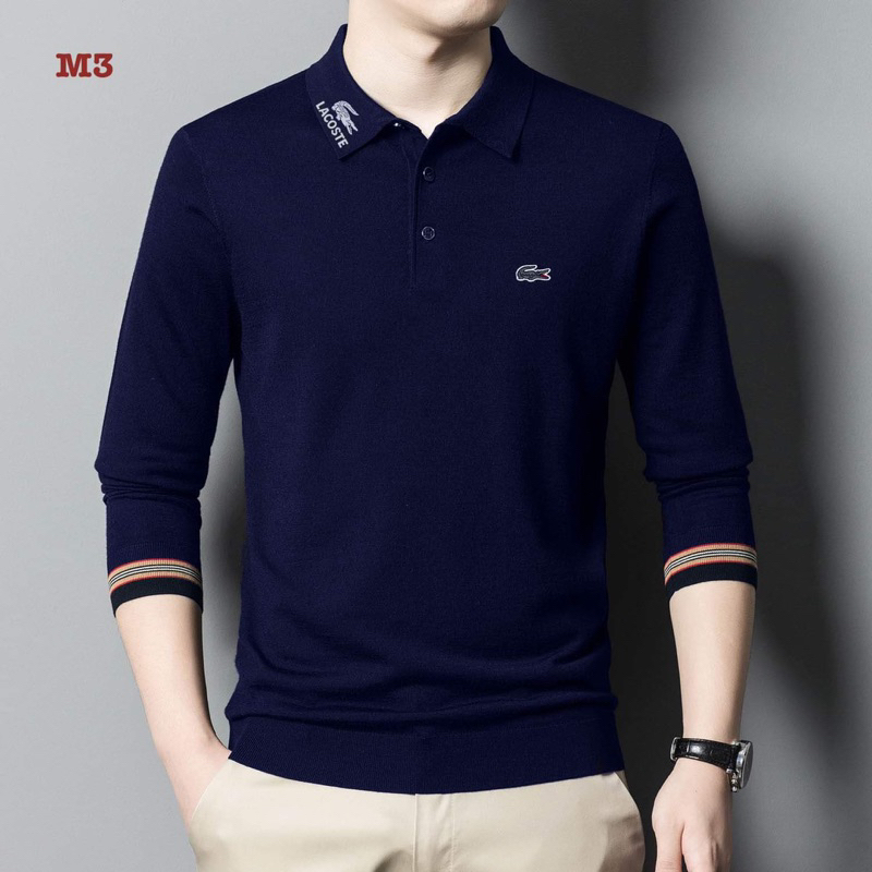 Polo lacoste dài tay chuẩn athentic 2023 !