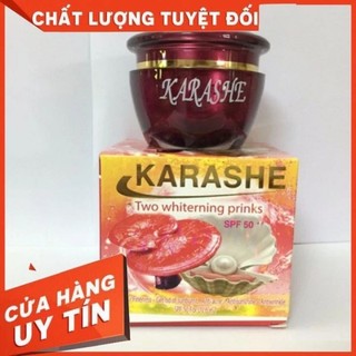 Kem dưỡng trắng da linh chi ngọc trai nhật bản karashe 25g