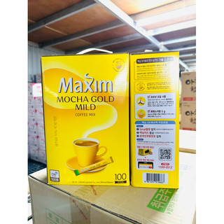 Cafe maxim mocha gold 100 gói hàn quốc