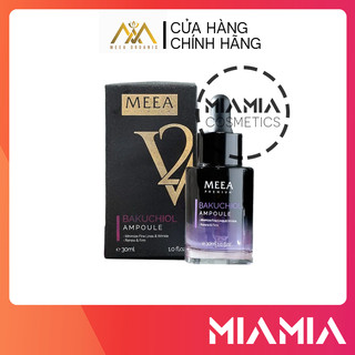 Serum Tinh Chất Bakuchiol Ampoule V2 Collagen Cá Hồi dưỡng trắng da, làm mờ thâm nám chính hãng MeeA Organic