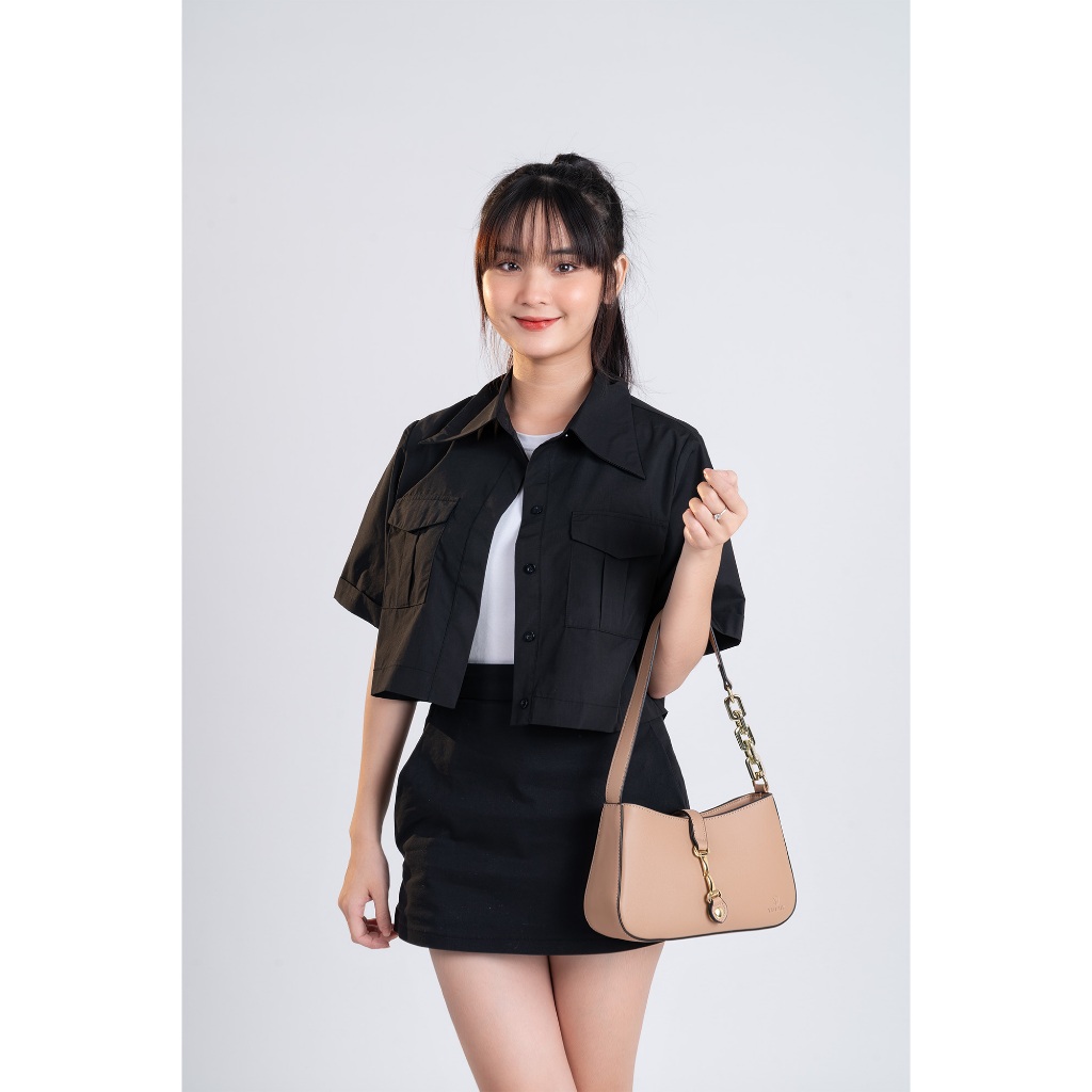 Túi xách da nữ đeo vai cách điệu Yuumy Seasand YN167