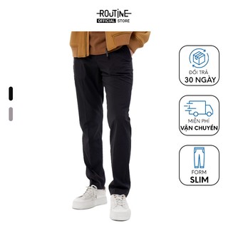 Quần Vải Nam Túi Chéo Form Slim - Routine 10F22PFO005