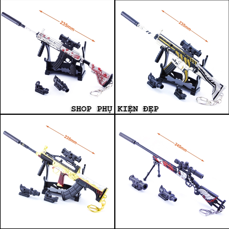 Mô hình trưng bày PUBG - dài 23cm