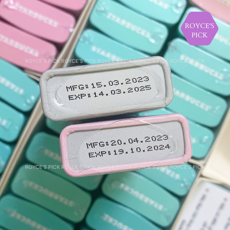 KẸO NGẬM STARBUCKS CHÍNH HÃNG VỊ ĐÀO VÀ BẠC HÀ 🍑🌿