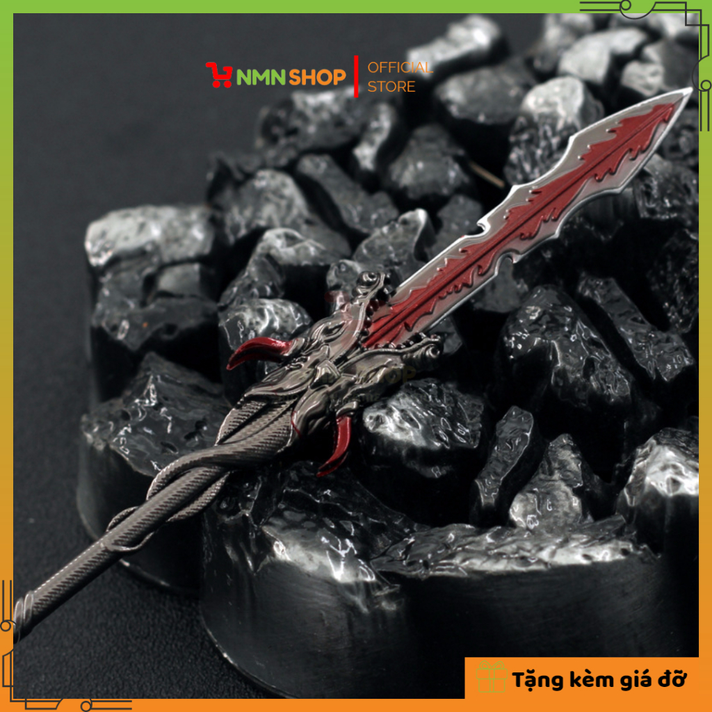 Mô hình phim Tuyết Ưng Lĩnh Chủ - Hắc Long Thương 22cm
