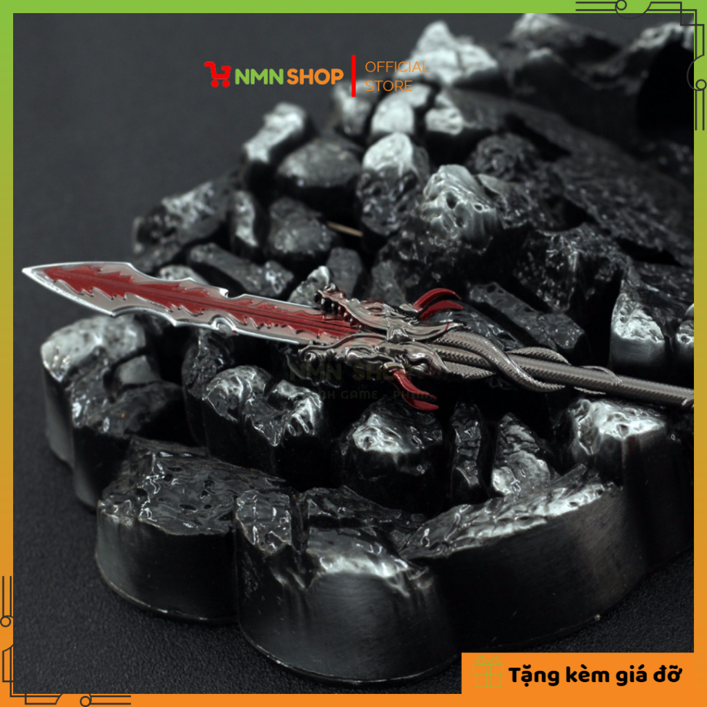 Mô hình phim Tuyết Ưng Lĩnh Chủ - Hắc Long Thương 22cm