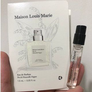 Vial Nước Hoa Mẫu Thử Maison Louis No 04 12 13 Chính Hãng Đủ Bill Sephora 1.5ml