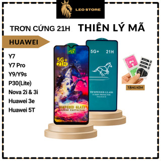 Kính Cường Lực Huawei Y7 Y9 Y9s P30 P30 Lite Nova 2i 3i 3e 7i 5T Full màn hình màn trong suốt độ bền cao tặng bộ dán