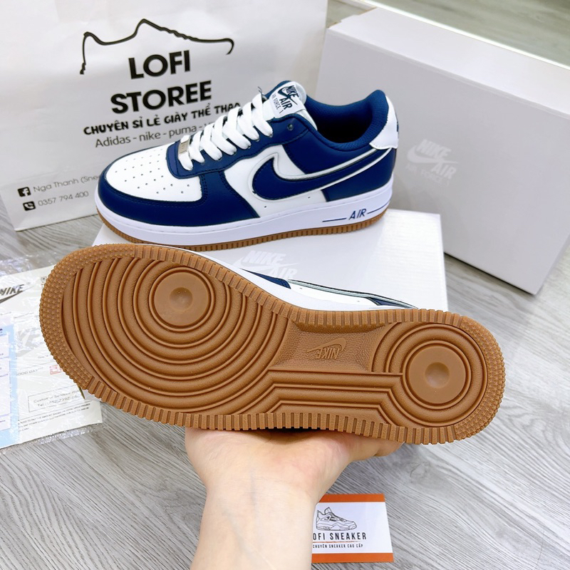 Giày thể thao A,F,1 Navy Mới 2023, giầy sneaker nam nữ hàng loại 1 dày dặn đẹp full box