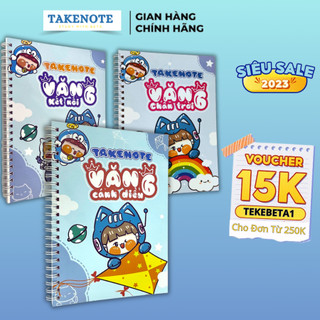 Takenote Văn 6 Kết Nối Tri Thức, Cánh Diều, Chân Trời Sáng Tạo - Sổ Tay Takenotes.Beta Học Tốt Ngữ Văn Lớp 6